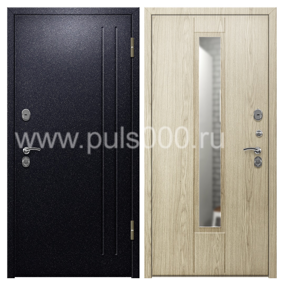 Уличная дверь с порошковым напылением + МДФ в коттедж PR-1032, цена 40 050 руб. Уличная дверь с порошковым напылением + МДФ в коттедж PR-1032, цена 40 050 руб.